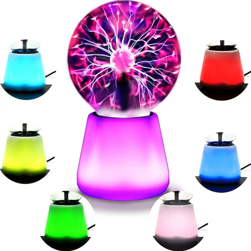 Globe Interactive Light - Lámpara de Plasma Interactiva con Globo