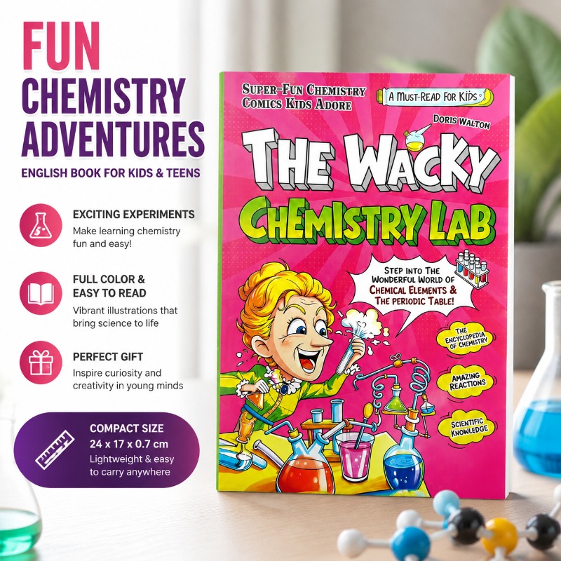 Kids Education Age - El Laboratorio de Química Loco: Libro
