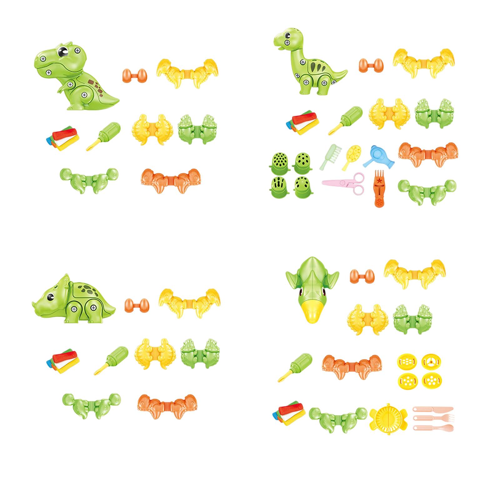 Kids Education Age - Dinosaurio divertido barro de colores juguetes