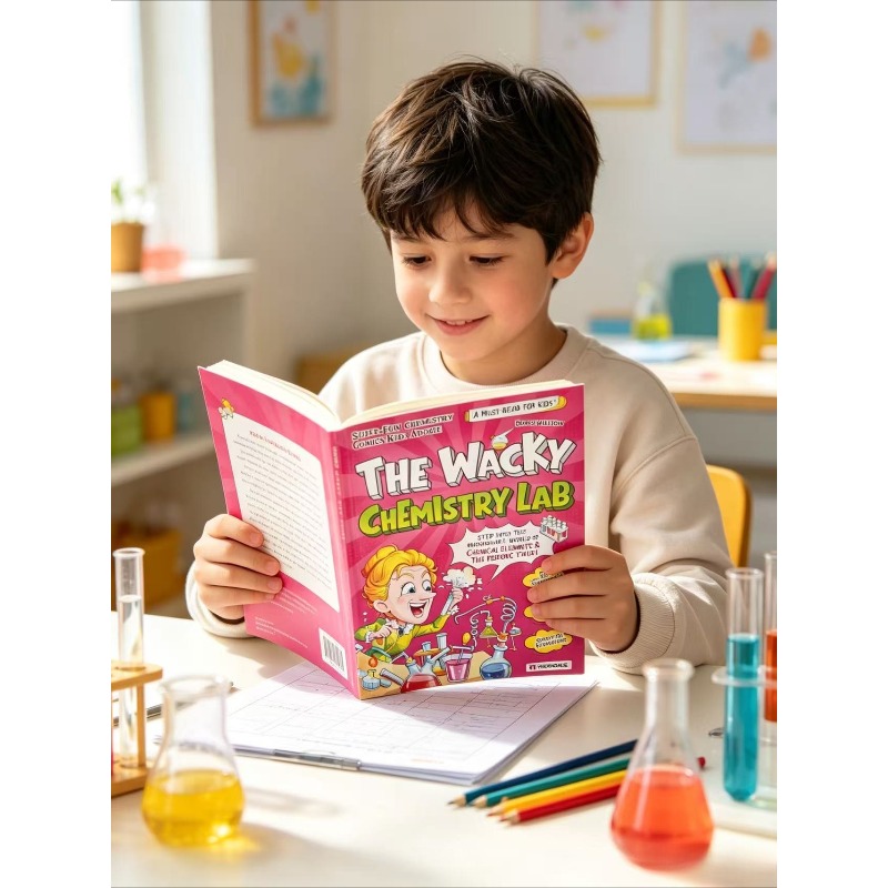 Kids Education Age - El Laboratorio de Química Divertido: Libro