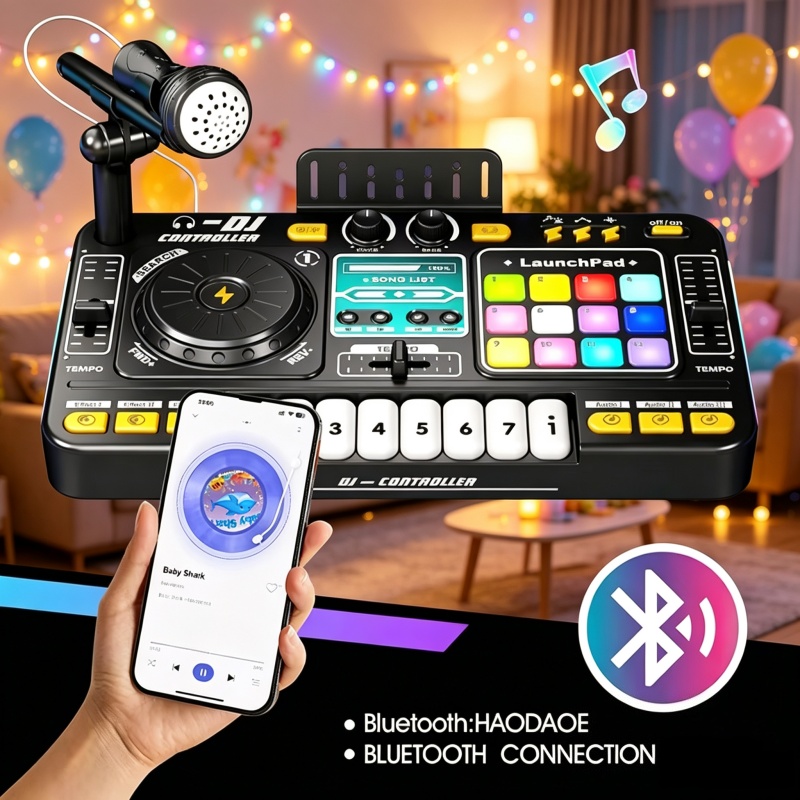 Kids Education Bd - Juguete de Mezclador de DJ de