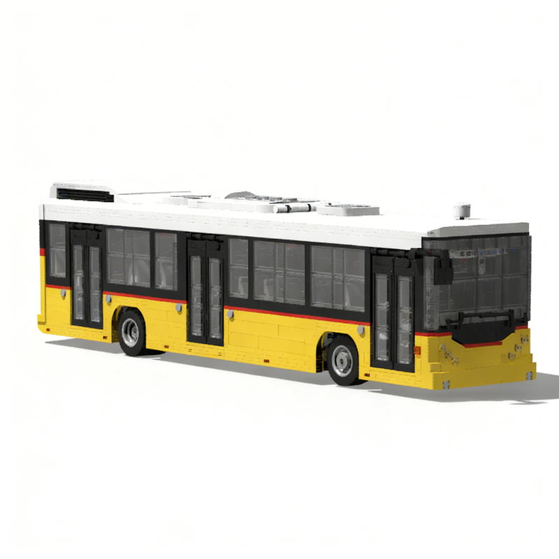 Kids Education Bd - 3086 Piezas MOC, Modelo de Autobús