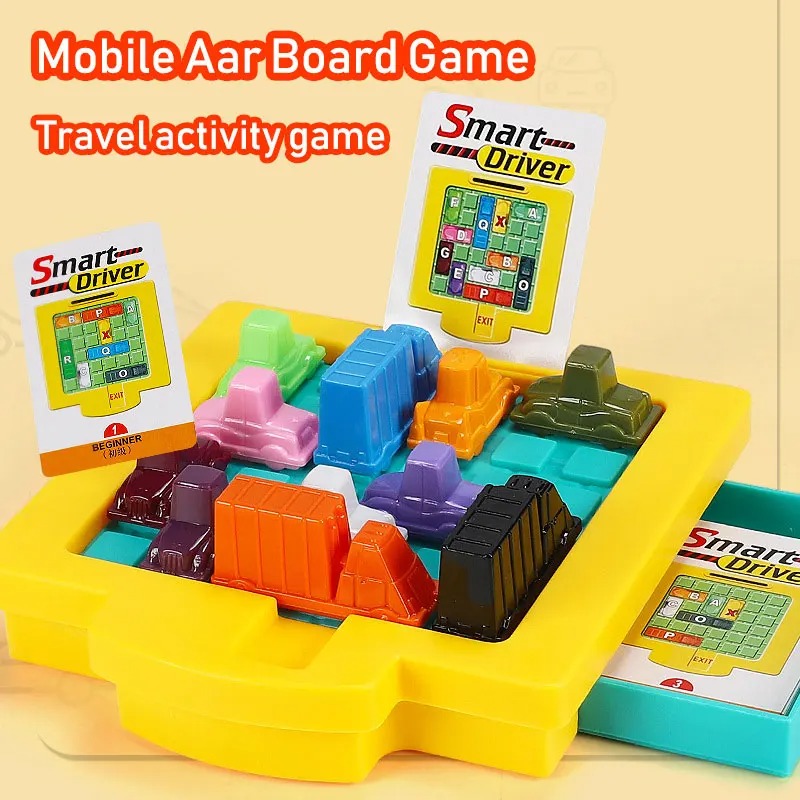 Juego de lógica Traffic Jam, r - Kids Education Desk reseña y precio