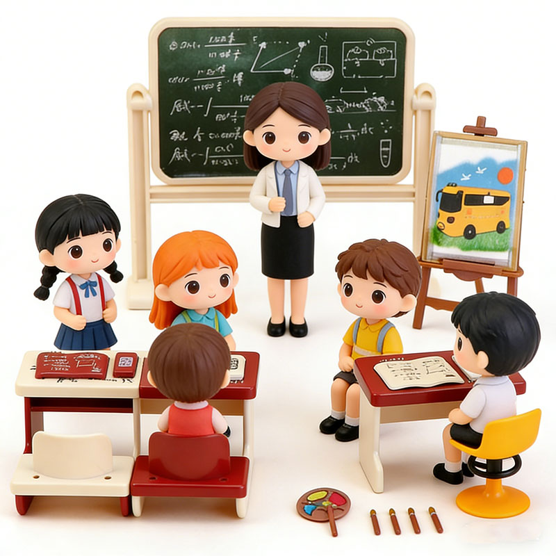Juego de Muebles en Miniatura  - Kids Education Desk reseña y precio