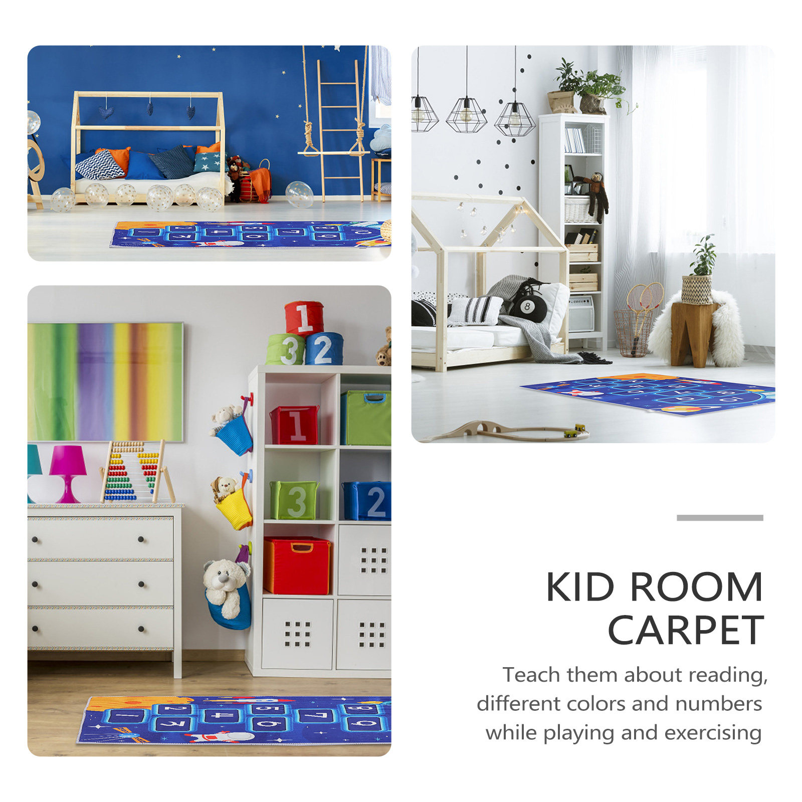 Alfombra Educativa Infantil co - Kids Education Rug reseña y precio