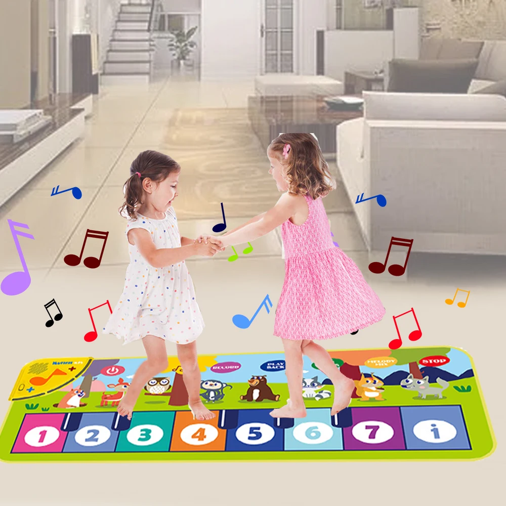 Estera de Piano para niños peq - Kids Education Rug reseña y precio