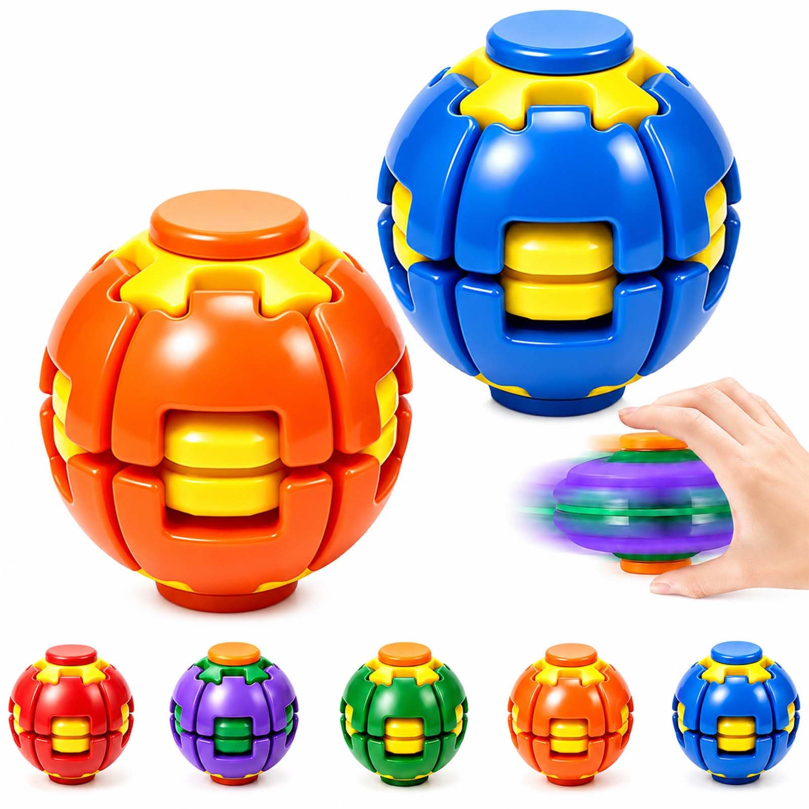 Juguete Antiestrés Fidget Spin - Kids Education Desk reseña y precio