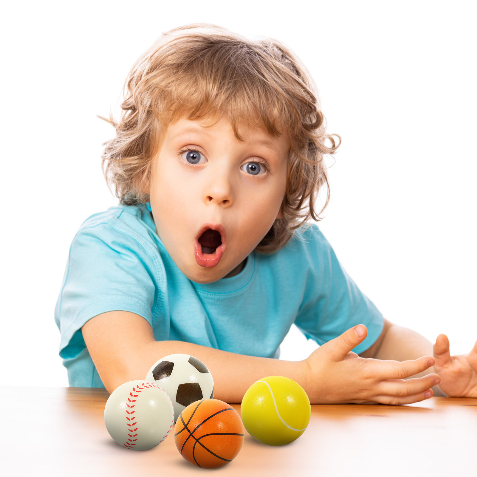 12 Pelotas Deportivas Antiestr - Kids Education Desk reseña y precio