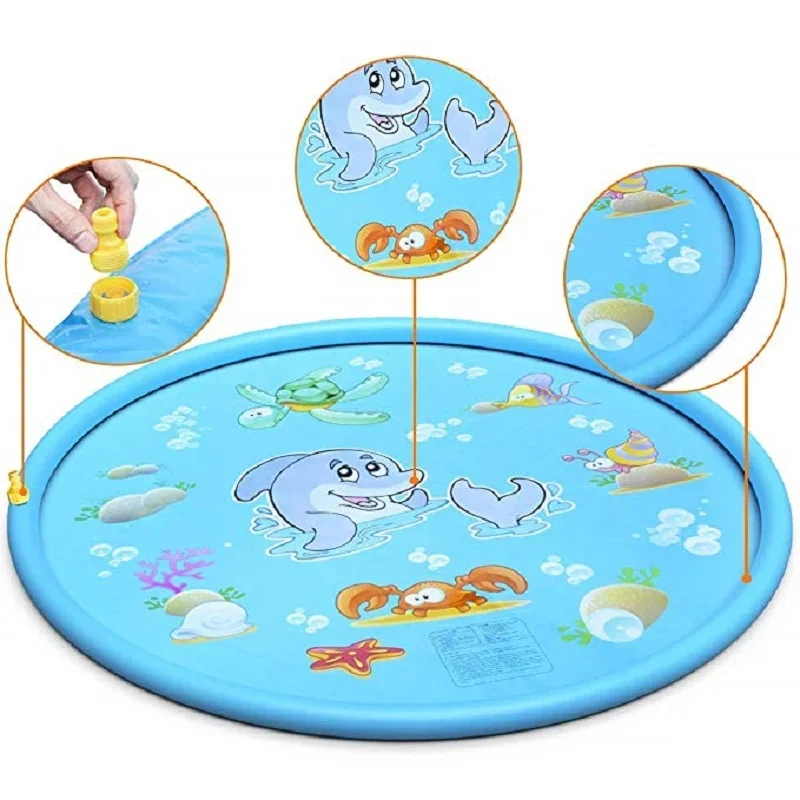 100/170cm niños inflables salp - Kids Education Rug reseña y precio