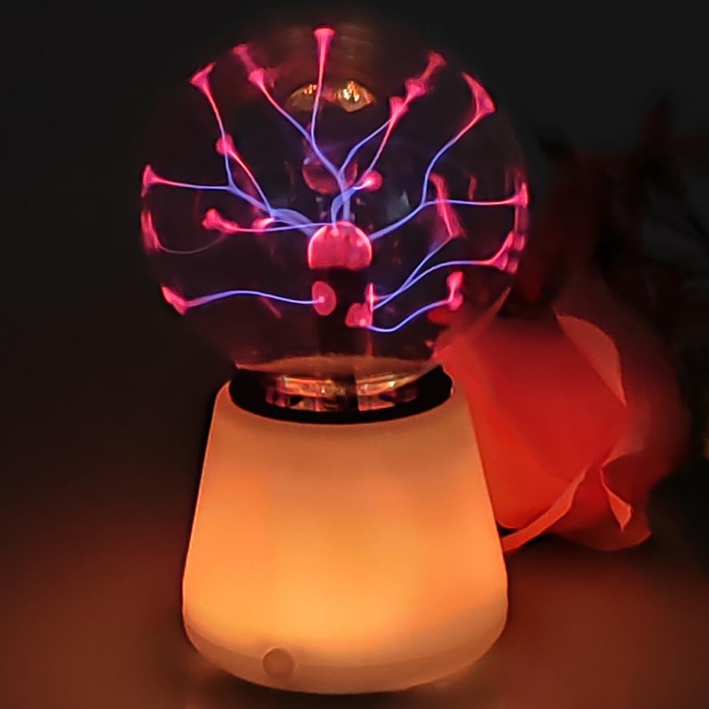 Lámpara de bola de Plasma, glo - Globe Interactive Light reseña y precio